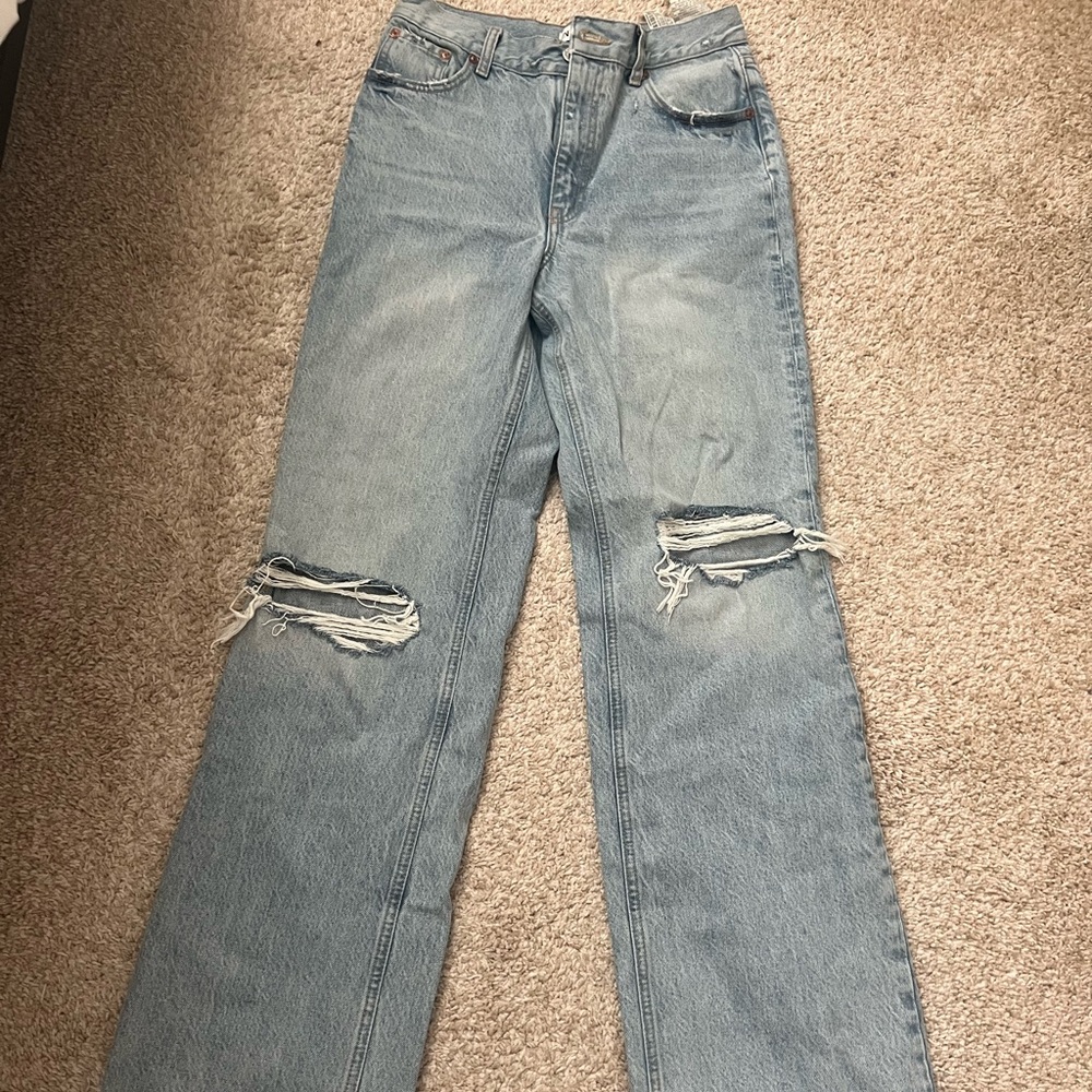 Wide leg Zara jeans